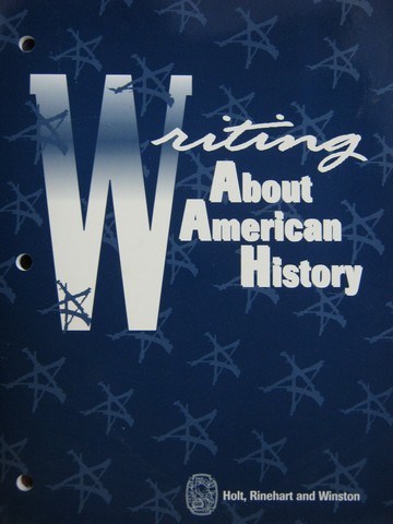 (image for) Writing About American History BLM with Answer Key (P)