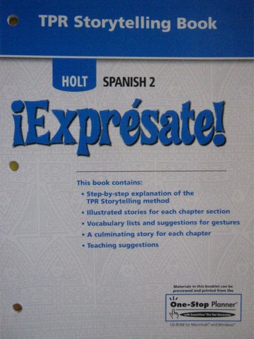 (image for) Expresate! 2 TPR Storytelling Book (P)
