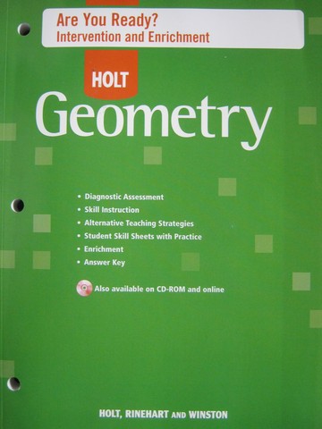 (image for) Geometry Are You Ready? Intervention & Enrichment (P)