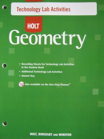 (image for) Geometry Technology Lab Activities (P)