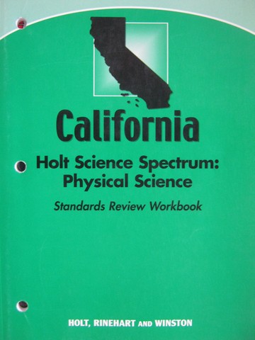 (image for) Science Spectrum Physical Science Standards Review (CA)(P) - Click Image to Close