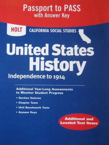 (image for) United States History Passport to PASS with Answers (CA)(P)