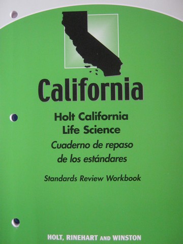 (image for) California Life Science Cuaderno de repaso de los estandares (P)