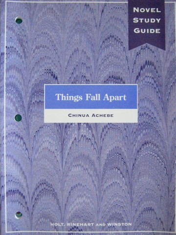 (image for) Novel Study Guide Things Fall Apart (P) by Richard Cohen