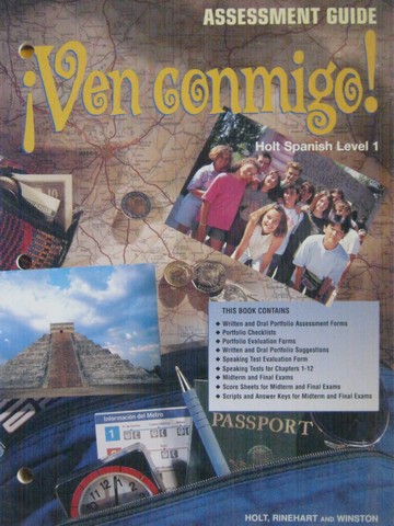 (image for) Ven conmigo! 1 Assessment Guide (P)