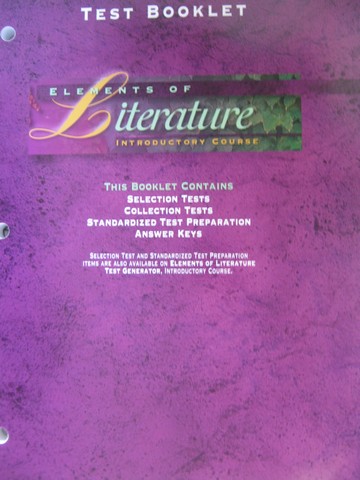 (image for) Elements of Literature Introductory Course TRP (TE)(Pk)