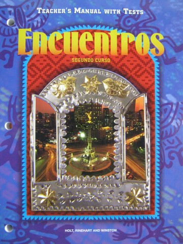 (image for) Encuentros Segundo Curso Teacher's Manual with Tests (TE)(P)