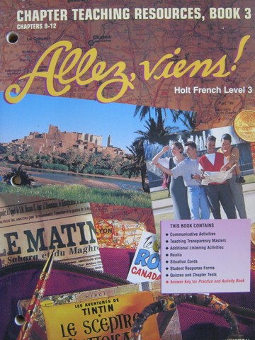 (image for) Allez, viens! 3 Chapter Teaching Resources Book 3 (TE)(P)