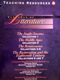 (image for) Elements of Literature 6th Course Teaching Resources A (TE)(P)