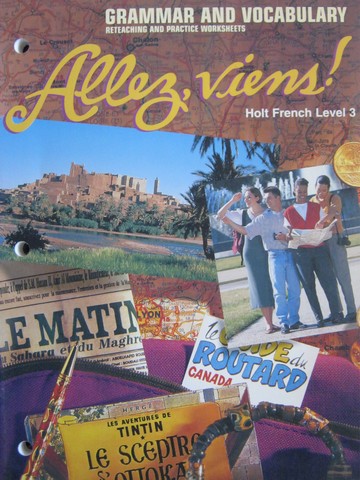 (image for) Allez, viens! 3 Grammar & Vocabulary Reteaching & Practice (P)