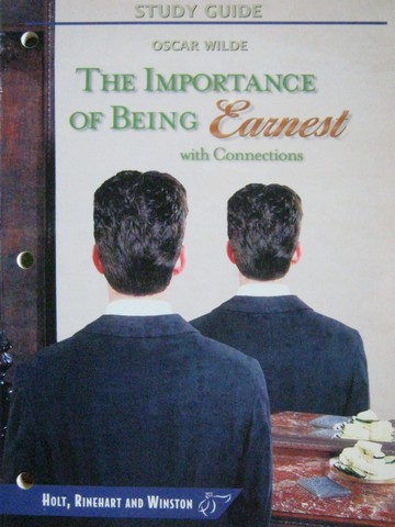 (image for) Study Guide The Importance of Being Earnest with Connections (P)