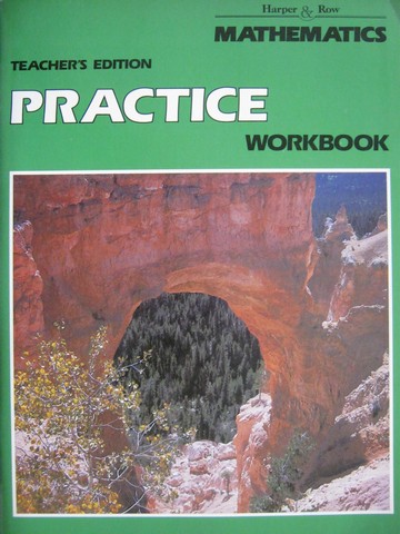 (image for) Harper & Row Mathematics 5 2nd Edition Practice Workbook TE (P)