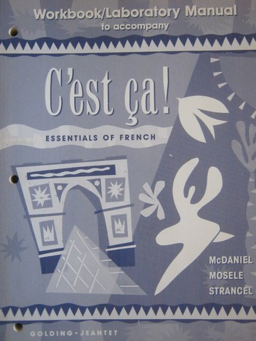 (image for) C'est ca! Essentials of French Workbook Laboratory Manual (P)