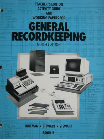 (image for) General Recordkeeping 9e Book 2 Activity Guide TE (TE)(P)