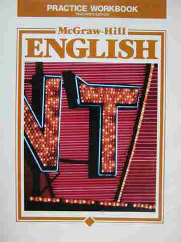 (image for) McGraw-Hill English 8 Practice Workbook TE (TE)(P) by Sulzby,