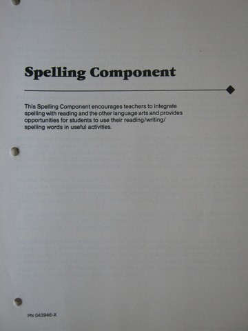 (image for) McGraw-Hill English 8 Spelling Component TG (TE)(P)