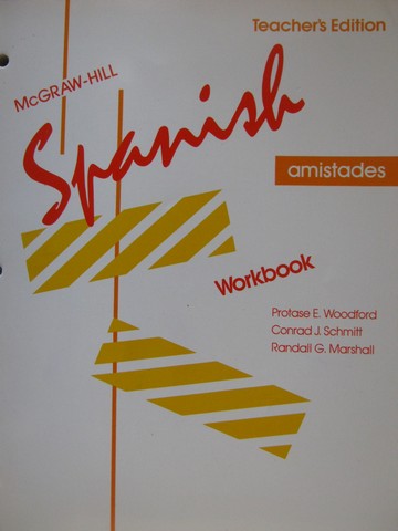 (image for) Amistades Workbook TE (TE)(P) by Woodford, Schmitt, & Marshall