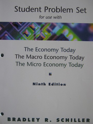 (image for) Economy Today 9th Edition Student Problem Set (P) by Schiller