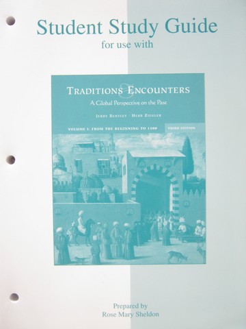 (image for) Traditions & Encounters 3e Volume 1 Student Study Guide (P) by Sheldon