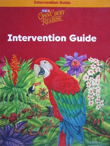 (image for) SRA Open Court Reading 6 Intervention Guide (TE)(Spiral)