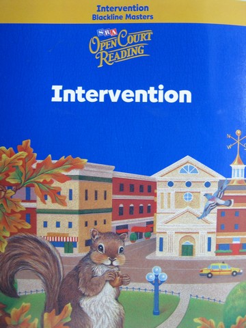 (image for) SRA Open Court Reading 3 Inervention BLM (P) by Roit & Stein