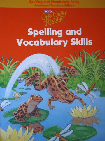 (image for) SRA Open Court Reading 1 Spelling & Vocabulary Skills ATE (P)