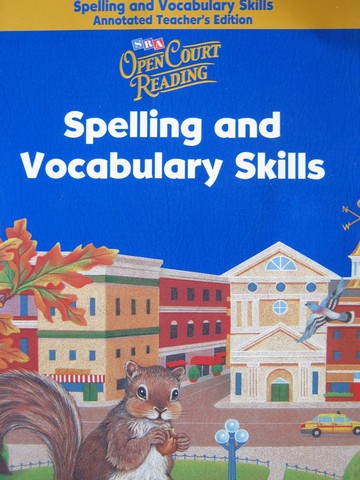 (image for) SRA Open Court Reading 3 Spelling & Vocabulary Skills ATE (P)