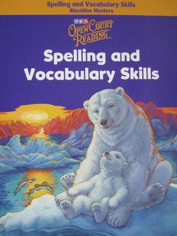 (image for) SRA Open Court Reading 4 Spelling & Vocabulary Skills BLM (P)