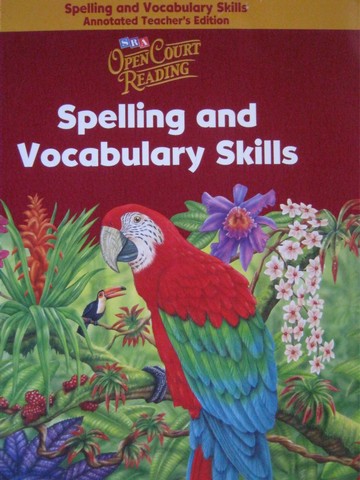 (image for) SRA Open Court Reading 6 Spelling & Vocabulary Skills ATE (P)