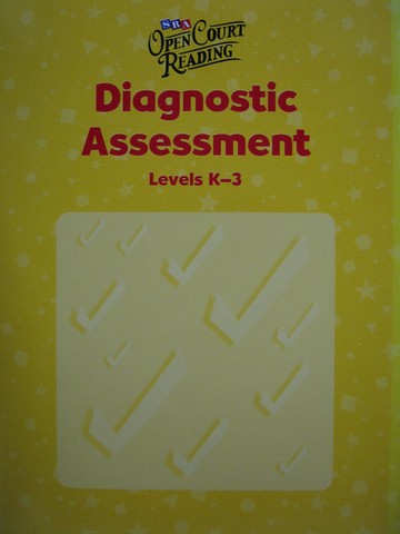 (image for) SRA Open Court Reading K-3 Diagnostic Assessment (P) - Click Image to Close
