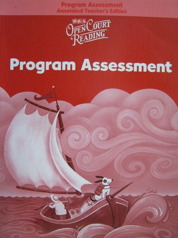 (image for) SRA Open Court Reading K Program Assessment ATE (TE)(P)