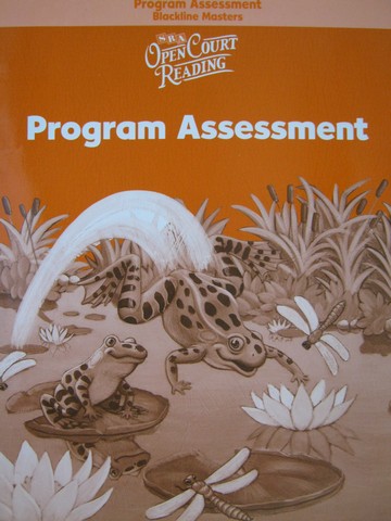 (image for) SRA Open Court Reading 1 Program Assessment BLM (P)