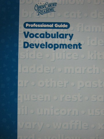 (image for) SRA Open Court Reading K-6 Professional Guide Vocabulary (P)