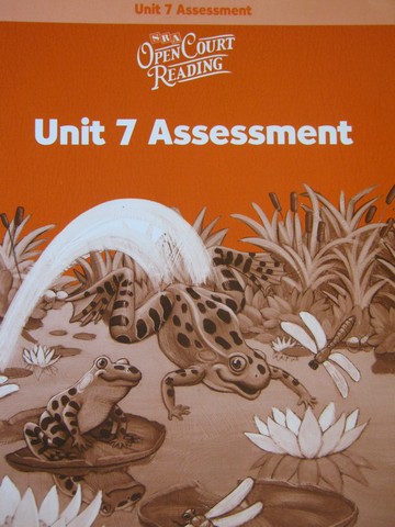 (image for) SRA Open Court Reading 1 Unit 7 Assessment Workbook (P)