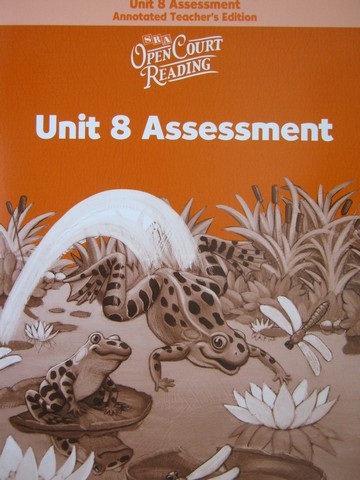 (image for) SRA Open Court Reading 1 Unit 8 Assessment ATE (TE)(P)