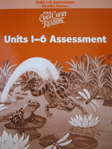 (image for) SRA Open Court Reading 1 Units 1-6 Assessment BLM (P)
