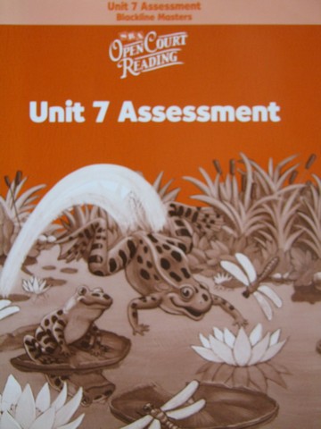 (image for) SRA Open Court Reading 1 Unit 7 Assessment BLM (P)