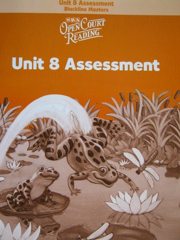 (image for) SRA Open Court Reading 1 Unit 8 Assessment BLM (P)
