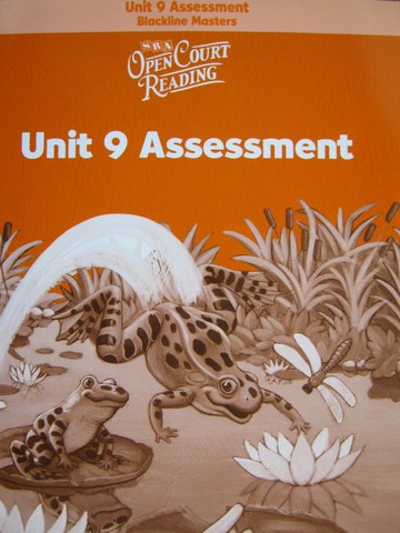 (image for) SRA Open Court Reading 1 Unit 9 Assessment BLM (P)