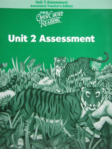 (image for) SRA Open Court Reading 2 Unit 2 Assessment ATE (TE)(P)