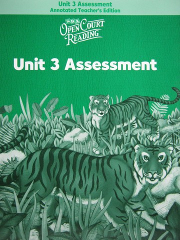 (image for) SRA Open Court Reading 2 Unit 3 Assessment ATE (TE)(P)