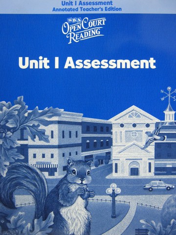 (image for) SRA Open Court Reading 3 Unit 1 Assessment ATE (TE)(P)