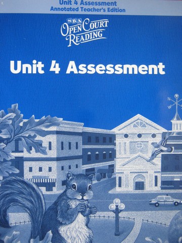 (image for) SRA Open Court Reading 3 Unit 4 Assessment ATE (TE)(P)