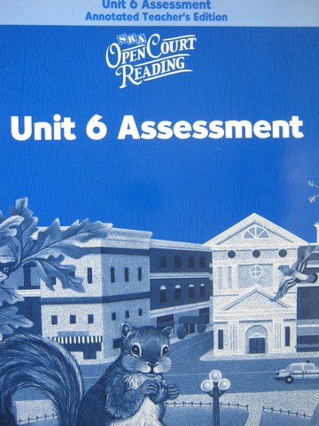 (image for) SRA Open Court Reading 3 Unit 6 Assessment ATE (TE)(P)