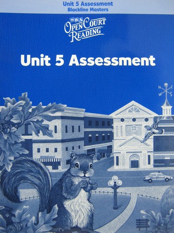 (image for) SRA Open Court Reading 3 Unit 5 Assessment BLM (P)