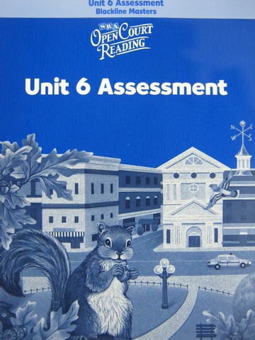 (image for) SRA Open Court Reading 3 Unit 6 Assessment BLM (P)