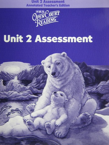 (image for) SRA Open Court Reading 4 Unit 2 Assessment ATE (TE)(P)