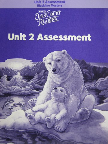 (image for) SRA Open Court Reading 4 Unit 2 Assessment BLM (P)