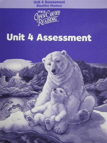 (image for) SRA Open Court Reading 4 Unit 4 Assessment BLM (P)