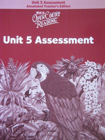 (image for) SRA Open Court Reading 6 Unit 5 Assessment ATE (TE)(P)